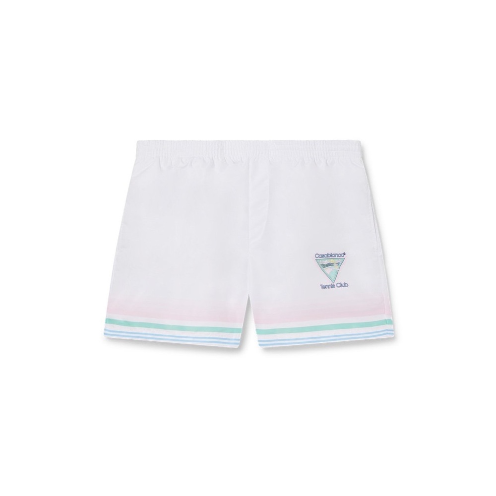 Casablanca Men’s Club Icon Swim Suit | Size L | White / Pink | Great Condition